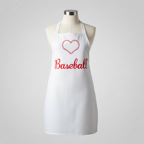 Apron, baseball love
