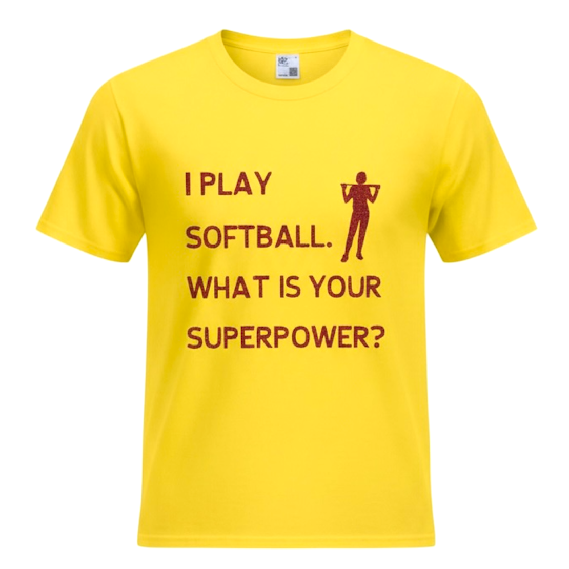 Playing softball, superpower